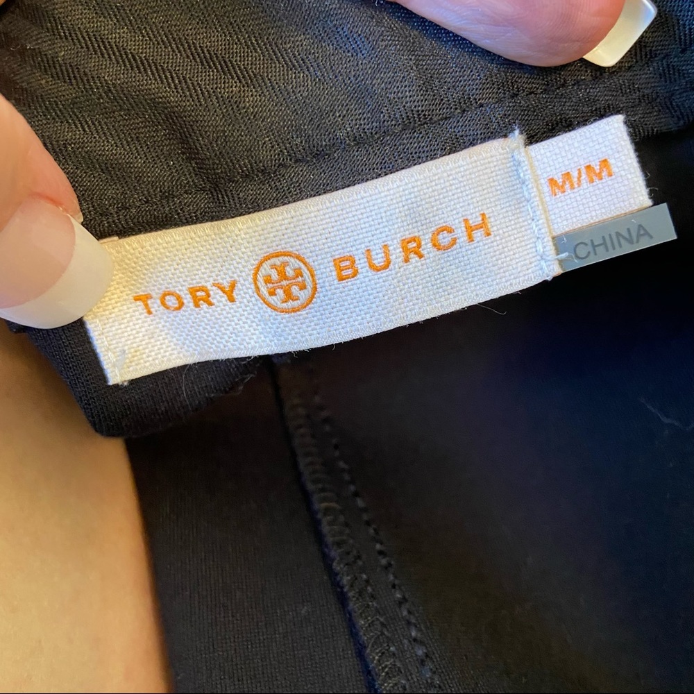 Tory Burch m Mabley Ponte Faux-Leather Pants - Picture 8 of 10